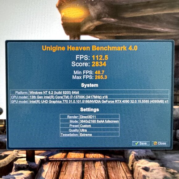 MSI GeForce RTX 4090 GAMING X TRIO 24GB GDDR6X - Picture 10 of 12